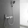 Regenbadewannen-Duschmischbatterie-Set mit Handbrause