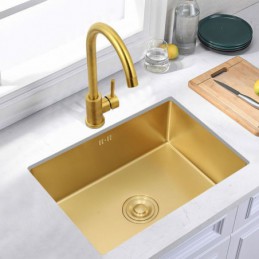 Nano Gold Einzelbecken...