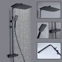 Aufputz-Thermostat-Duschsys...