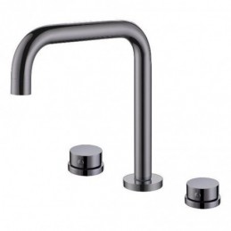 7-Geformt Stil Gunmetal...