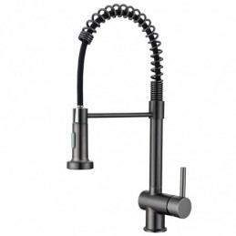 Gunmetal-Grau Feder...