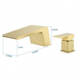 Gebürstetes Gold C...