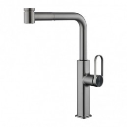 Gunmetal-Grau Küche Armatur...