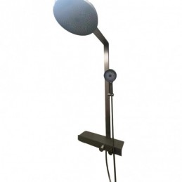 Gunmetal-Grau Rund...