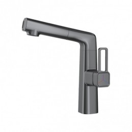 Gunmetal-Grau Massivem...