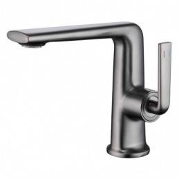 Gunmetal-Grau Massivem...