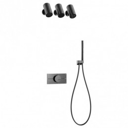 Gunmetal-Grau Dezenter...