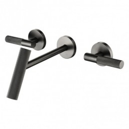 Zwei-Griff Gunmetal-Grau...