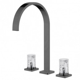 Gunmetal-Grau Massivem...