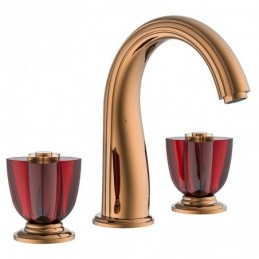 RoséGold + Rot Kristall...