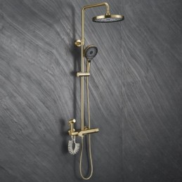Gebürstetes Gold Badezimmer...