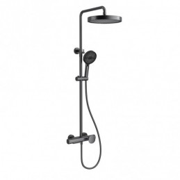 3-Teil Set-Gunmetal-Grau...