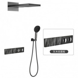 Gunmetal-Grau + Grau...