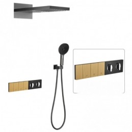 Gunmetal-Grau + Licht...
