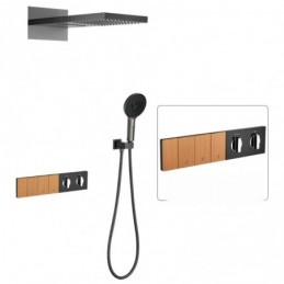 Gunmetal-Grau + Dunkel...