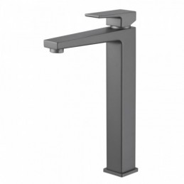 Hoch-Gunmetal-Grau Massivem...
