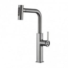 Gunmetal-Grau Einhebel...